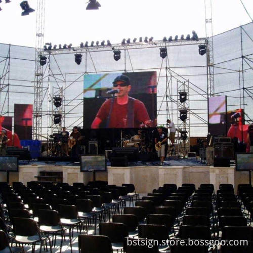 P8 Full Color Outdoor LED Screen for Concert Stage